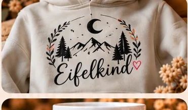 Illustratives Beispiel für Textildruck